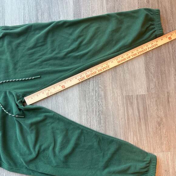 Vintage Eddie Bauer Women's Green Polartec Fleece Quarter Zip Pullover - Picture 5 of 7